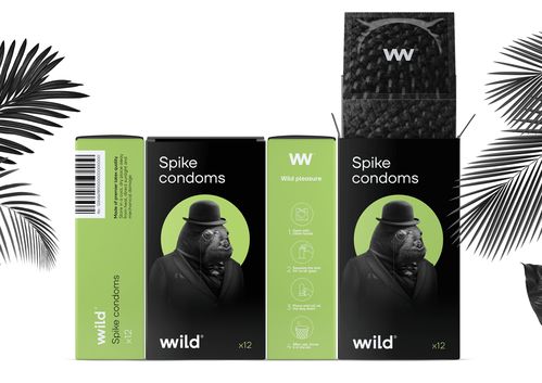 狂野釋放 Wild避孕產(chǎn)品品牌形象與平面設(shè)計(jì)解析